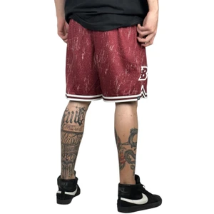 Bermuda New Balance Knit Hoops In Game Vinho 4