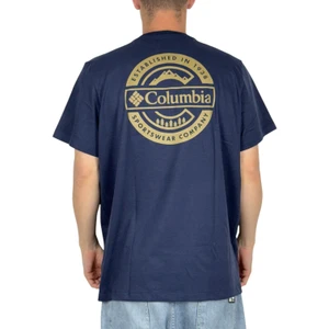 Camiseta Columbia Button Badge Marinho 1