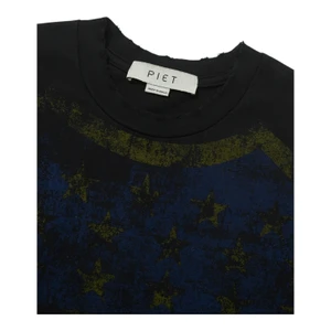 Camiseta Piet Emblem Relaxed Vintage Black 3