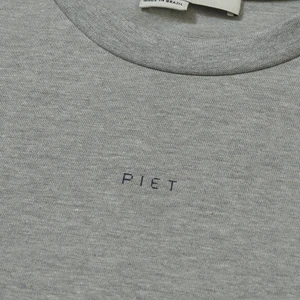 Camiseta Piet Logo Grey Melange 4