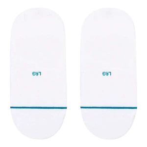 Meia Stance Icon No Show White 3