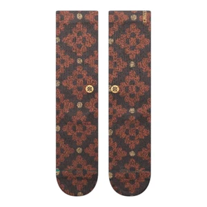 Meia Stance San Lucas Crew Dark Brown 2