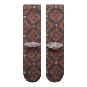 Meia Stance San Lucas Crew Dark Brown 3