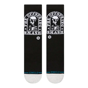 Meia Stance Smashed Crew Black 2