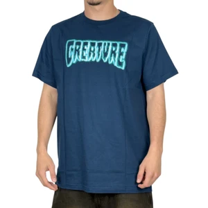 Camiseta Creature Bonehead Glitch Marinho 2