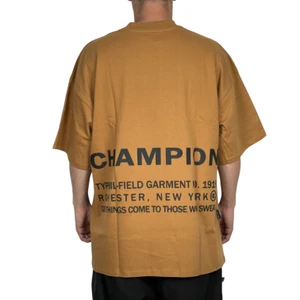 Camiseta Champion Oversized Rochester Ny Brown 1