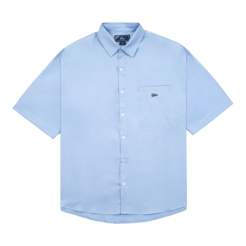 CAMISA ÖUS RELAX AZUL CLARO