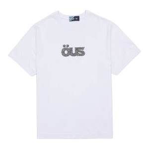 Camiseta Öus Semi Logo Barroco Branco 1