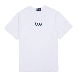 Camiseta Öus Semi Logo Desgaste Branco 1