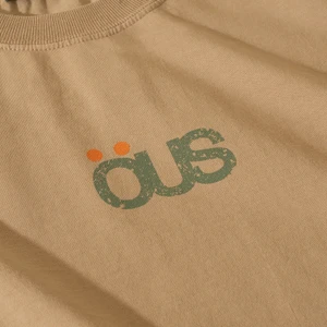 Camiseta Öus Semi Logo Desgaste Deserto 2