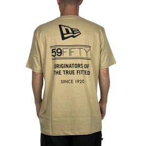 Camiseta New Era Heritage Branded Areia 1