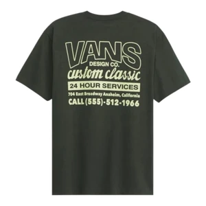 Camiseta Vans Shop Front Dried Kelp 1