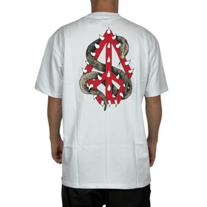 Camiseta Volcom Snake Peace Branco 1