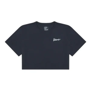 Camiseta Vans Feminina Classic Script Parisian Night 1