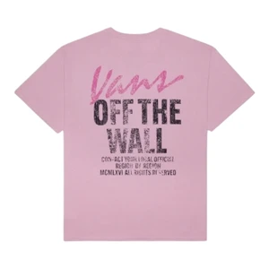 Camiseta Vans Lady Wall Outsized Pink Dawn 2