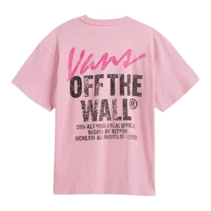 Camiseta Vans Lady Wall Outsized Pink Dawn 1
