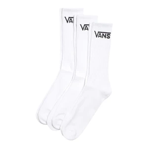 Meia Vans Classic Crew 3pk White 1