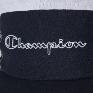 Boné Champion 5 Panel Micro Script Blk Off Khaki 6