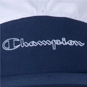 Boné Champion 5 Panel Micro Script Navy Wht Red 4
