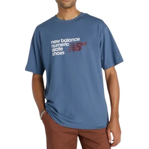 Camiseta New Balance Numeric Stacked Blue 1