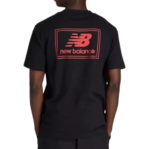 Camiseta New Balance Woven Label Preto 1