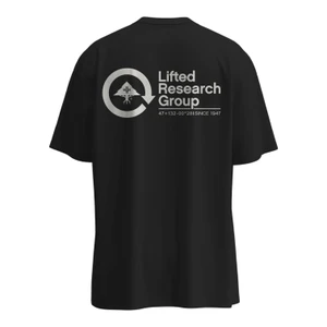 Camiseta Lrg Over Research Knit Preto 1