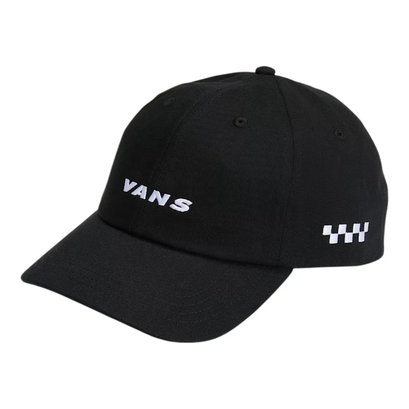 BONÉ VANS CHECK SIDE CURVED BILL JOCKEY BLACK