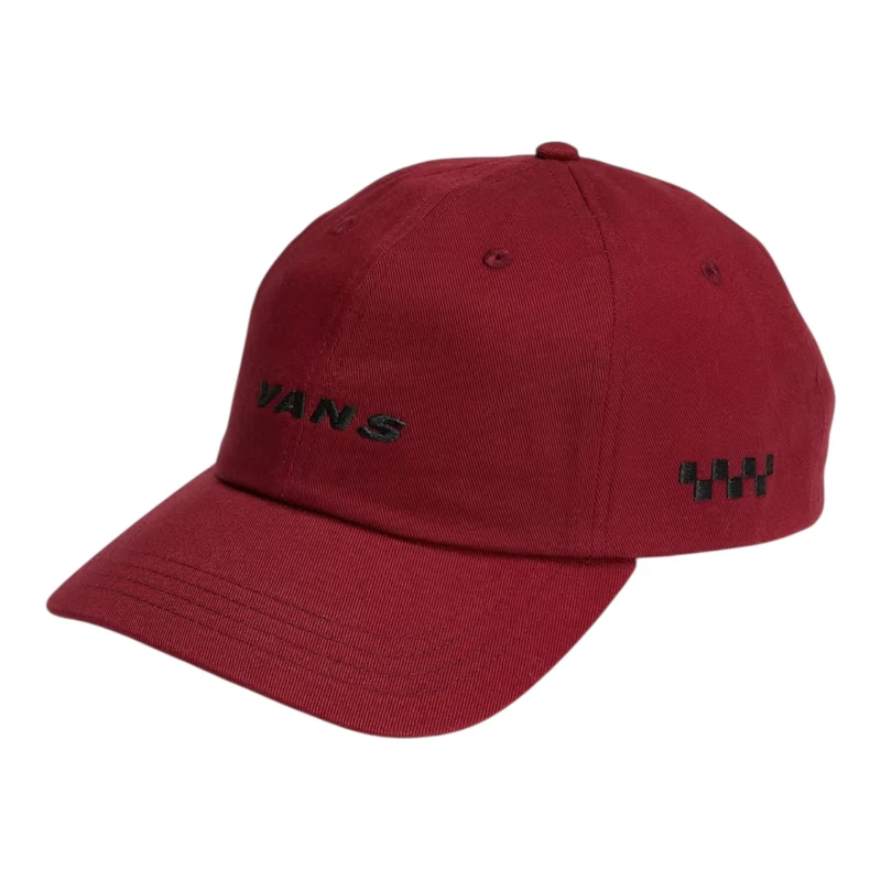 BONÉ VANS CHECK SIDE CURVED BILL JOCKEY BORDEAUX