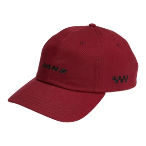 Boné Vans Check Side Curved Bill Jockey Bordeaux 1