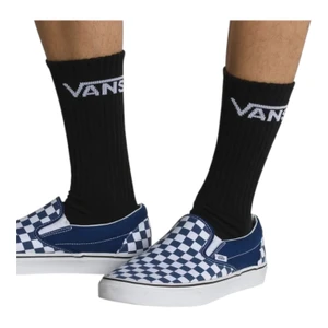 Meia Vans Classic Crew Long 3pk Black 3