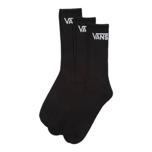 Meia Vans Classic Crew Long 3pk Black 1