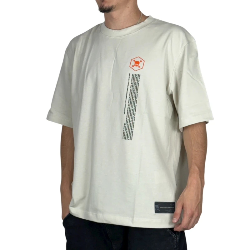 CAMISETA OAKLEY NEW EXPLORER WASHED GRAPHICS MIST