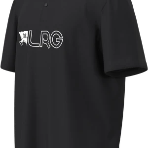 Polo Lrg Over Stacked Preto 2