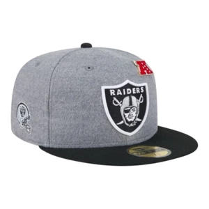 Boné New Era Lv Raiders 5950 2t Pin Grey Blck 2