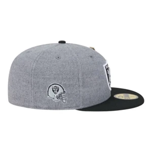 Boné New Era Lv Raiders 5950 2t Pin Grey Blck 3