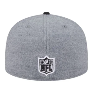 Boné New Era Lv Raiders 5950 2t Pin Grey Blck 4