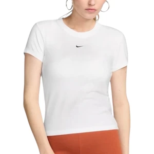 Camiseta Nike Feminina Nsw Chill Knit Fv5508-100 1