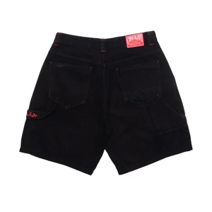 Bermuda Chocolate Jeans Walk Nipe Preto 4