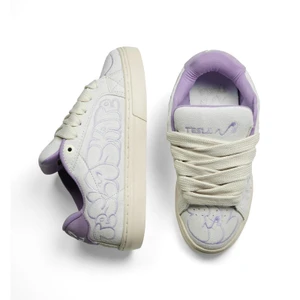 Tênis Tesla Hertz Art Off White Lavanda 2101-56 5