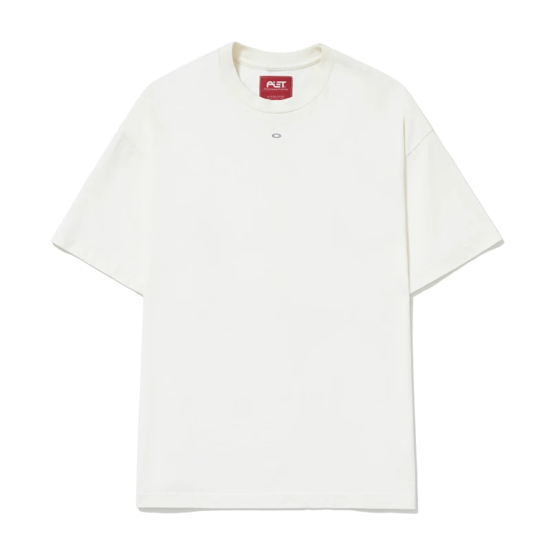 Camiseta Piet Oakley Foil Nano Logo Bone White