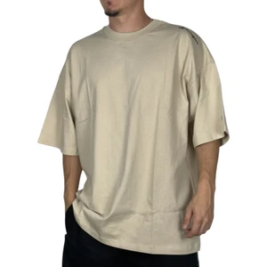 Camiseta Champion Oversized Big Screen Beige 2