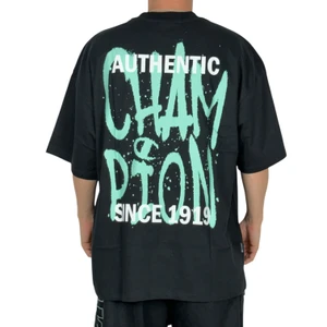 Camiseta Champion Oversized Big Screen Black 1