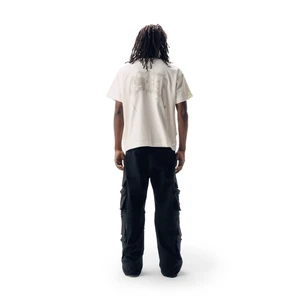 Camiseta Sufgang Boxy 4suf Double Hem Off White 4