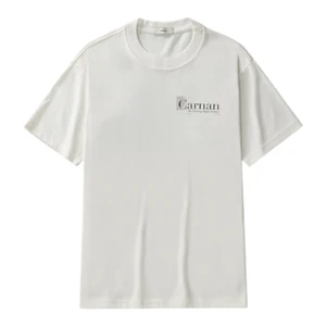 Camiseta Carnan Heavy Stone Off White 1