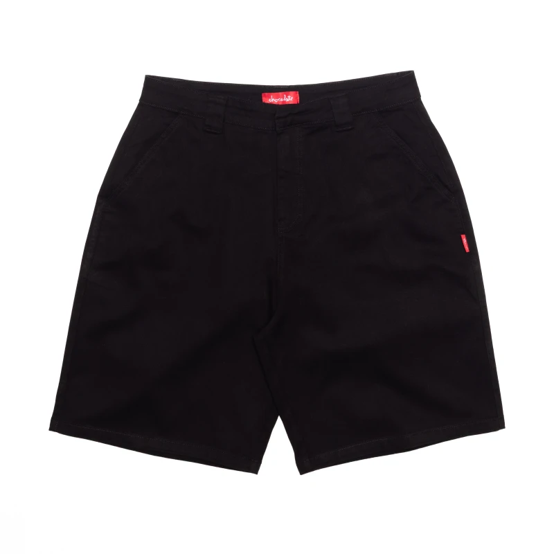 Bermuda Chocolate Sarja Walk Work Chino Preto