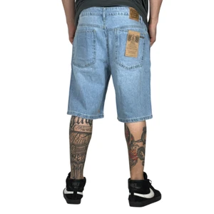 Bermuda Volcom Jeans Blue Kinkade Delavê 2