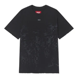 Camiseta Piet Oakley Nano Logo Ripped Vintage Black 1