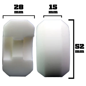 Roda Moska Light Speed 52mm 3