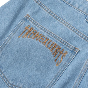 Bermuda Tropicalients Jeans Mid Blue 4