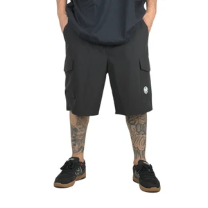 Bermuda Santa Cruz Nylon Mfg Dot Badge Cargo Preto 1